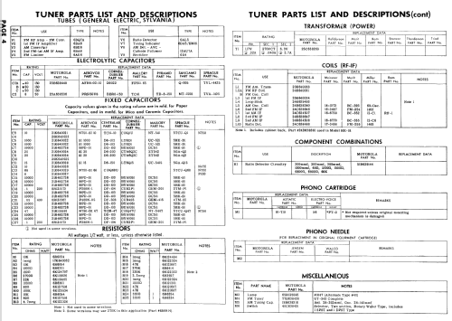 15KT25B-1 Ch= HS-590 + HS-607; Motorola Inc. ex (ID = 805560) Radio