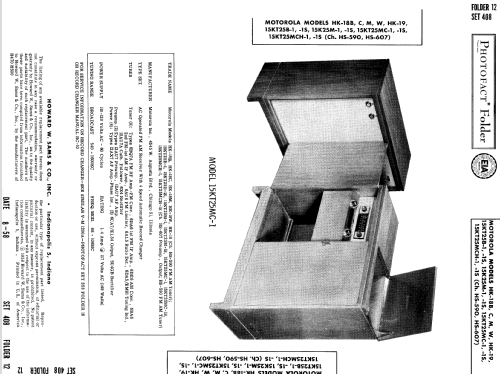 15KT25M-1 Ch= HS-590 + HS-607; Motorola Inc. ex (ID = 805585) Radio