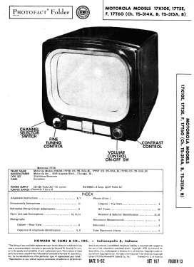 17T5E Ch= TS-314B; Motorola Inc. ex (ID = 3048171) Televisión