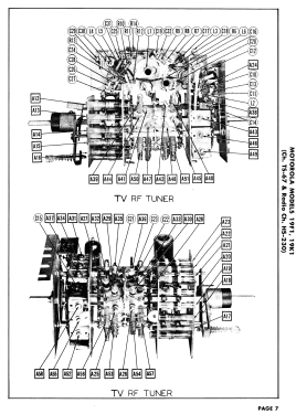 19F1 Ch=HS-230, TS-67; Motorola Inc. ex (ID = 2784297) TV-Radio