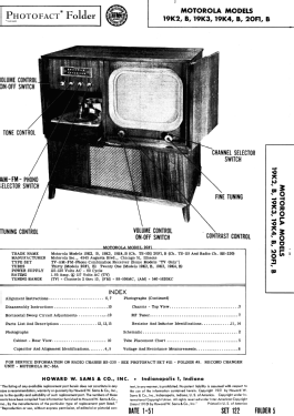 19K3 Ch= TS-101; Motorola Inc. ex (ID = 2838942) Television