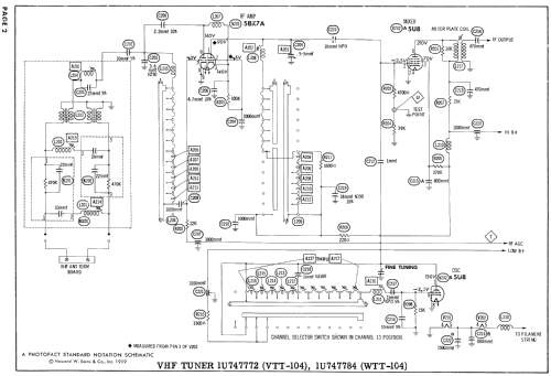 21C9B Ch= TS-551; Motorola Inc. ex (ID = 876354) Television