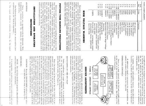 21F2FB Ch= WTS-292, HS-316A; Motorola Inc. ex (ID = 1574673) TV Radio