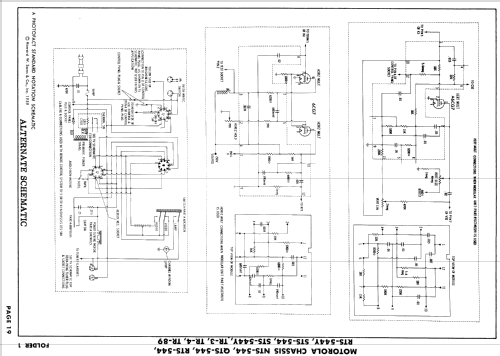 21K103MA Ch= QTS-544; Motorola Inc. ex (ID = 882729) Fernseh-E