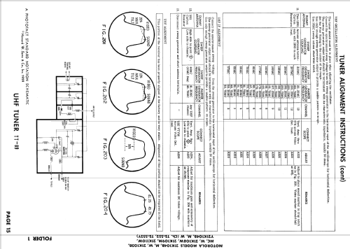 21K104W Ch= TS-552; Motorola Inc. ex (ID = 878533) Television