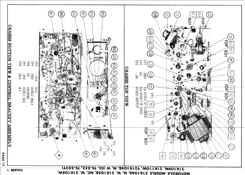 21K105MC Ch= TS-552; Motorola Inc. ex (ID = 878576) Televisore