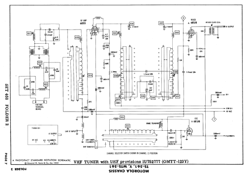 21K124B Ch= TS-561; Motorola Inc. ex (ID = 616198) Television