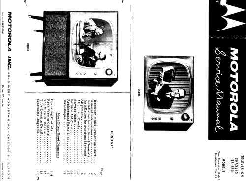 21K50M Ch= VTS-530; Motorola Inc. ex (ID = 1131358) Television