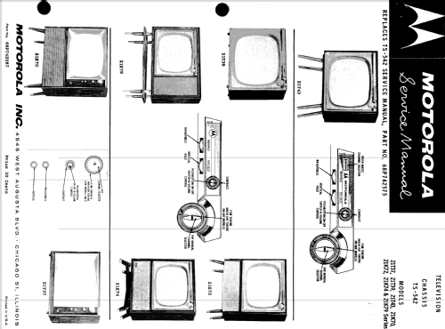 21K70B Ch= TS-542; Motorola Inc. ex (ID = 1413396) Television