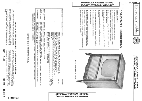 21K73B Ch= TS-544; Motorola Inc. ex (ID = 2559932) Television