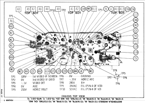 21K97M Ch= WTS-551; Motorola Inc. ex (ID = 876444) Televisore