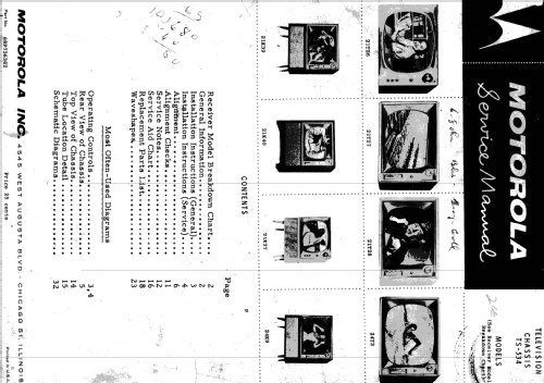 21T26CHA Ch= TS-534B; Motorola Inc. ex (ID = 1421455) Fernseh-E