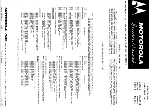 2F11B-1 Ch= HS-666; Motorola Inc. ex (ID = 1139400) Reg-Riprod