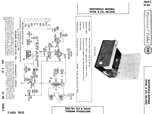 2F21R Ch= HS-598; Motorola Inc. ex (ID = 515371) Sonido-V