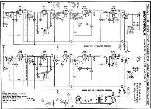 396-12 ; Motorola Inc. ex (ID = 125390) Car Radio