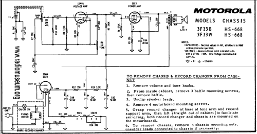 3F13B Ch= HS-668; Motorola Inc. ex (ID = 59731) R-Player