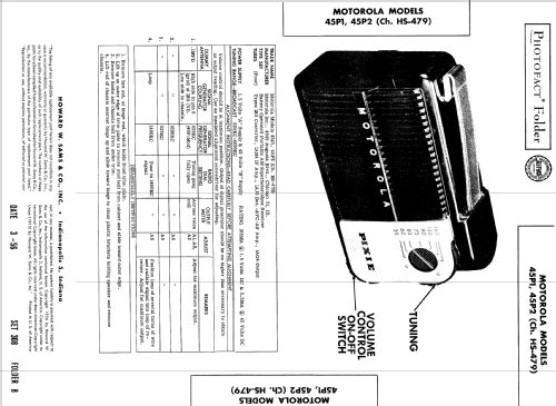 45P2 Pixie Ch= HS479; Motorola Inc. ex (ID = 515580) Radio