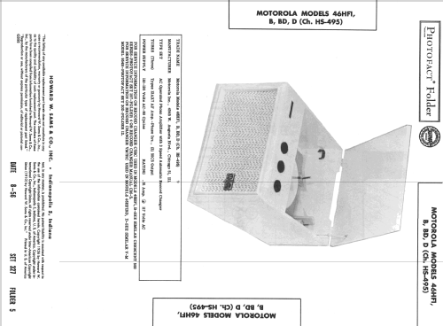 46HF1BD Ch=HS-495; Motorola Inc. ex (ID = 2361201) Sonido-V