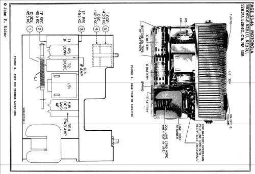 52B9 'Escort' Ch= HS-305; Motorola Inc. ex (ID = 1690509) Radio