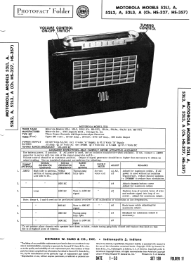 52L3 Ch= HS-327; Motorola Inc. ex (ID = 3130399) Radio