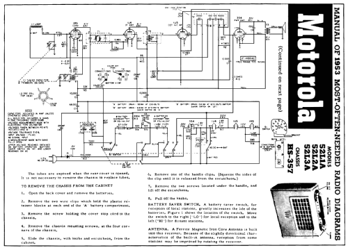 52L3A Ch= HS-357; Motorola Inc. ex (ID = 163563) Radio