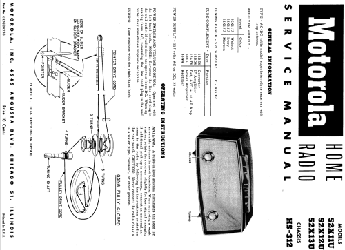 52X13U Ch= HS-312; Motorola Inc. ex (ID = 1069974) Radio