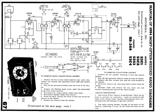 53C4 Ch= HS-366; Motorola Inc. ex (ID = 177985) Radio