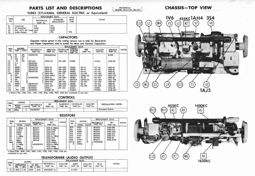 53LC2 Ch= HS-347; Motorola Inc. ex (ID = 981805) Radio