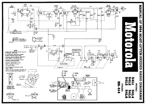 54L3 Ch= HS-414; Motorola Inc. ex (ID = 178393) Radio