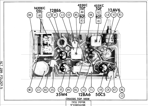 55A3 HS-422; Motorola Inc. ex (ID = 518183) Radio