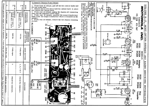 57CD4A Ch= HS-567; Motorola Inc. ex (ID = 131110) Radio