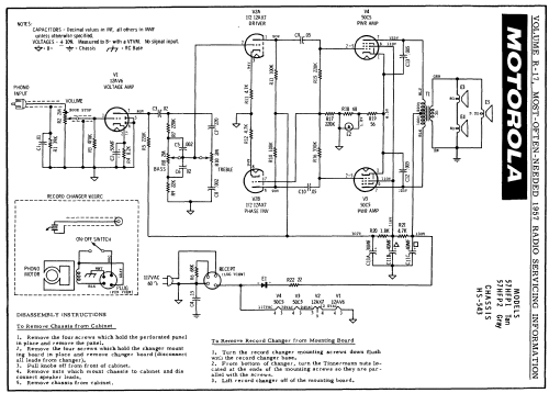 57HFP2 Ch= HS-543; Motorola Inc. ex (ID = 131214) Reg-Riprod