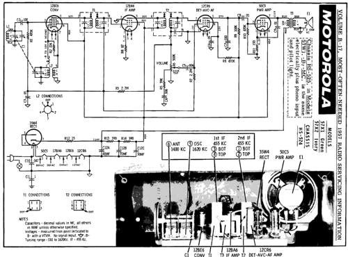 57X1 Ch= HS-524; Motorola Inc. ex (ID = 130843) Radio