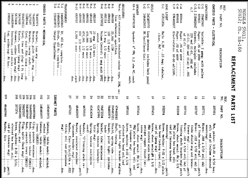 58G11 Ch= HS-160; Motorola Inc. ex (ID = 269721) Radio