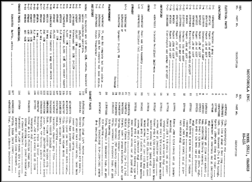 58L11 Ch= HS-114; Motorola Inc. ex (ID = 347924) Radio