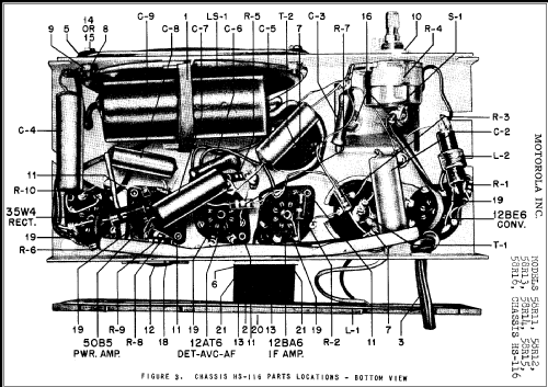 58R13 Ch= HS-116; Motorola Inc. ex (ID = 294254) Radio