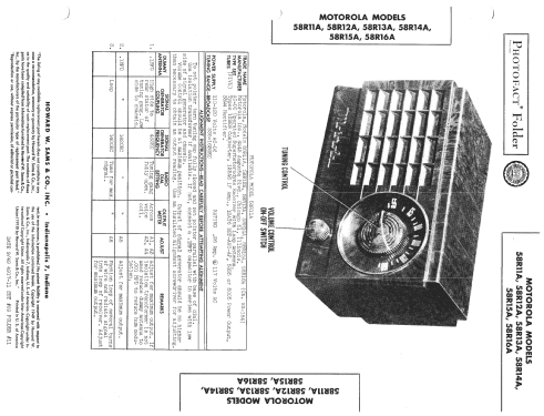 58R15A Ch= HS-184; Motorola Inc. ex (ID = 1362750) Radio