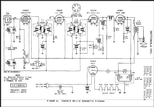 58R16 Ch= HS-116; Motorola Inc. ex (ID = 294272) Radio