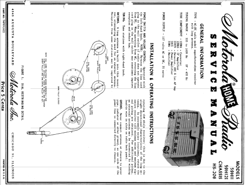 59H11 Ch= HS-206; Motorola Inc. ex (ID = 1075768) Radio