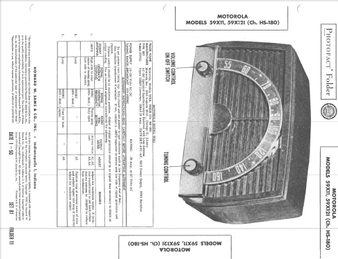 59X12I Ch= HS-180; Motorola Inc. ex (ID = 1543669) Radio