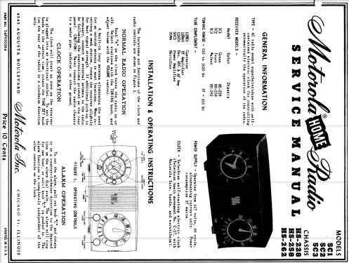 5C1 Radio-Larm Ch=HS-228; Motorola Inc. ex (ID = 1071583) Radio