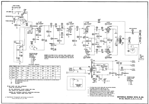 5K11M Ch= HS-673, A, B, C, C-1, D; Motorola Inc. ex (ID = 648570) R-Player