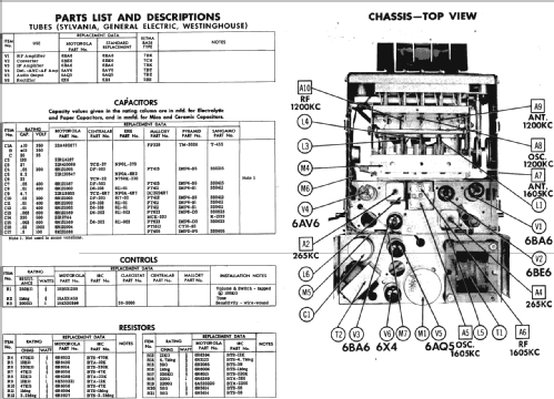 5MF Ford FDH-18805-B2; Motorola Inc. ex (ID = 237124) Car Radio