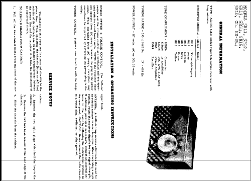 5R13 Ch= HS-254; Motorola Inc. ex (ID = 229780) Radio