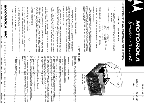 5R14N Ch= HS-670; Motorola Inc. ex (ID = 1139705) Radio