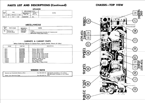 5T11G Ch= HS-652; Motorola Inc. ex (ID = 517757) Radio