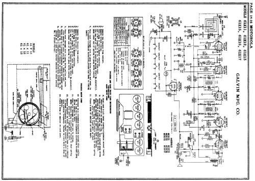 61X11 ; Motorola Inc. ex (ID = 148006) Radio