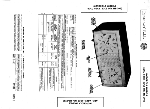 62C1 Ch= HS-299; Motorola Inc. ex (ID = 647587) Radio