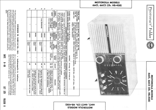 66C1 Ch=HS-458; Motorola Inc. ex (ID = 2332730) Radio