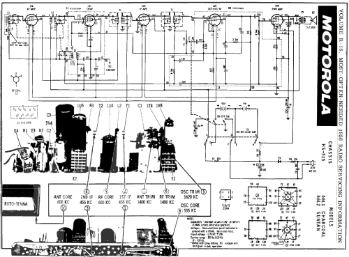 Roto-Tenna 600 66L1 Ch= HS-515; Motorola Inc. ex (ID = 125151) Radio